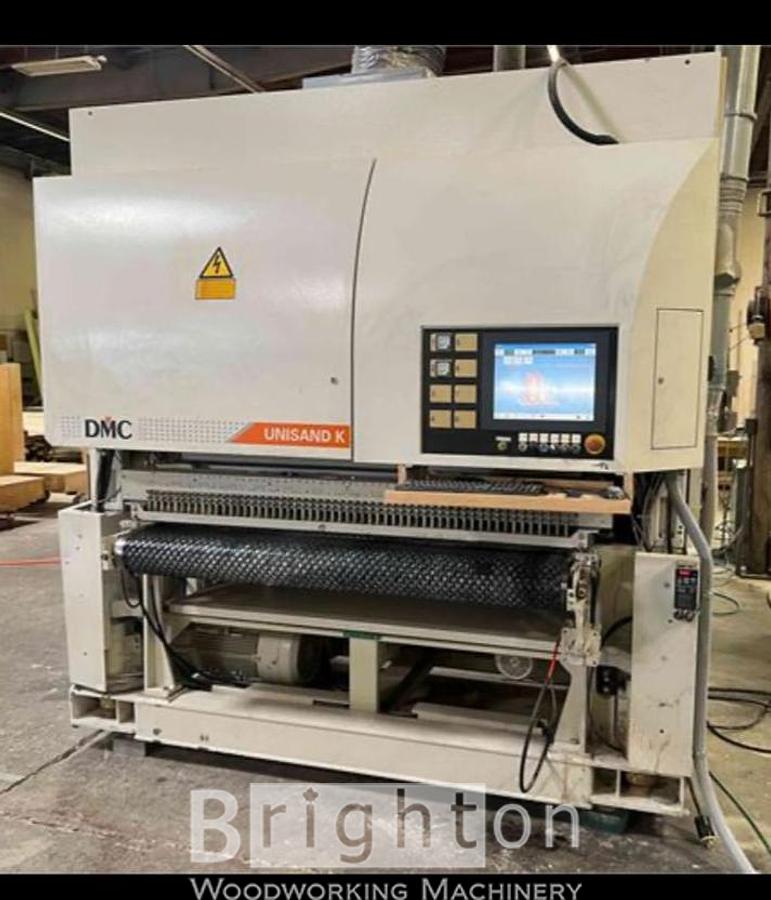 Used 2009 SCM DMC, model USK 1650 PS, 2 head widebelt sander with 65 inch capacity #BBM2740