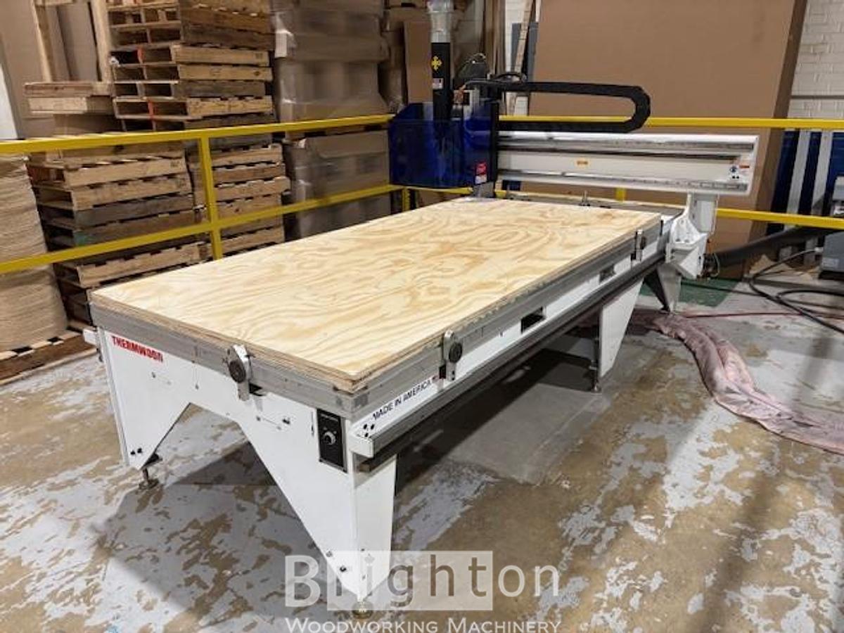 Used 2011 Thermwood CS43 used 4 x8 fat table, nesting cnc machine #BBM2783