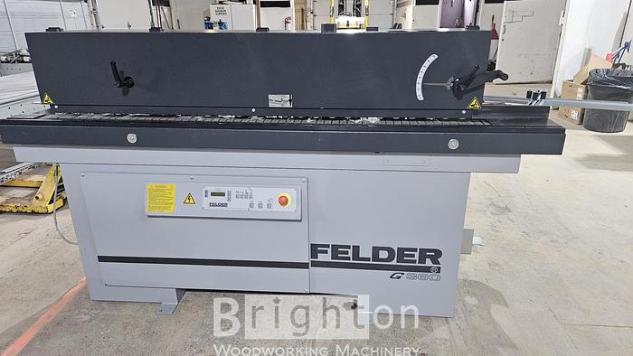 Used 2021 Felder SINGLE PHASE G360 barely used edgebander with premill #BBM2655