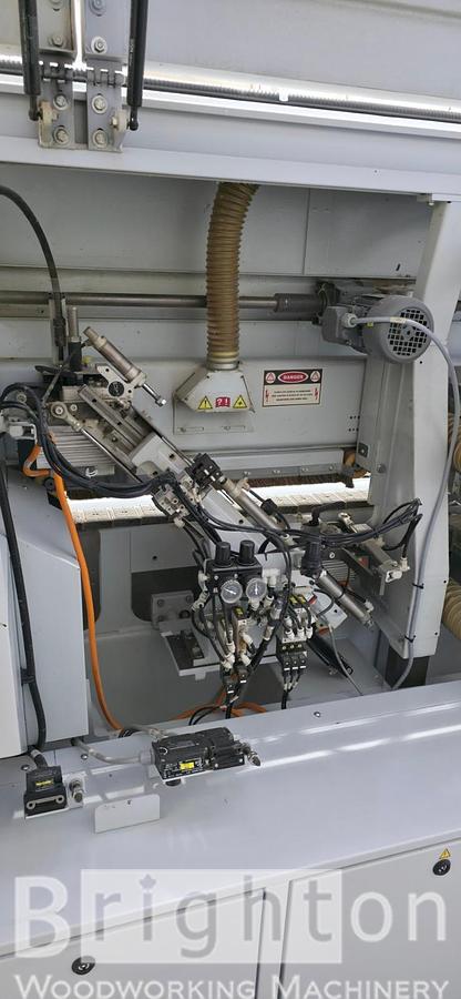 Used 2014 Homag Brandt Highflex 1650 (KDF 650) used edgebander with Boomerang return conveyor #BBM2762