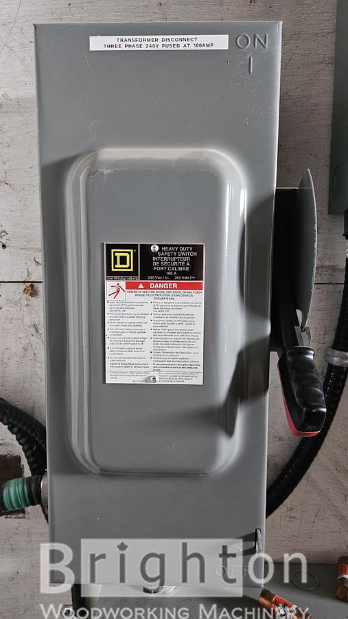 Used American Rotary Used heavy duty rotary phase converter in mint condition. System will be removed from the wall and prepared on a skid for shipping. #BM2866
