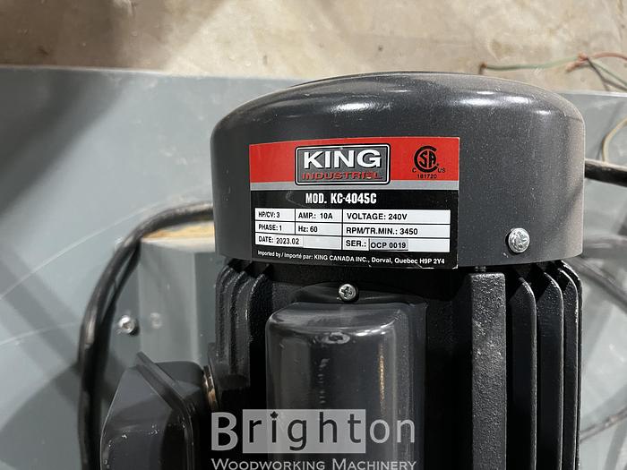 Used 2023 King KC-4045C Used 3HP Dust Collector #CBM2584