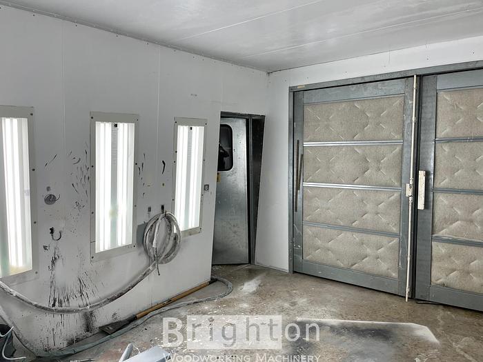 Used 2007 Global Finishing Solutions Pyramid 16ft x 13ft used Enclosed Paint Booth #BM2620