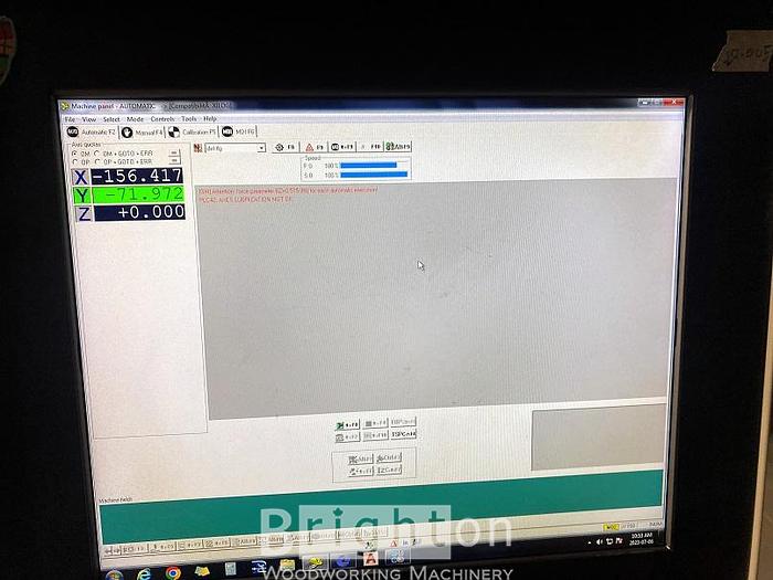 Used 2017 SCM Pratix S15 C used Flat table cnc machine #BBM2503