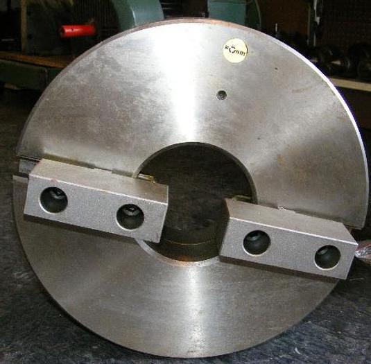 15" 2-jaw Self Centering Rohm Chuck, Plain Back 1508