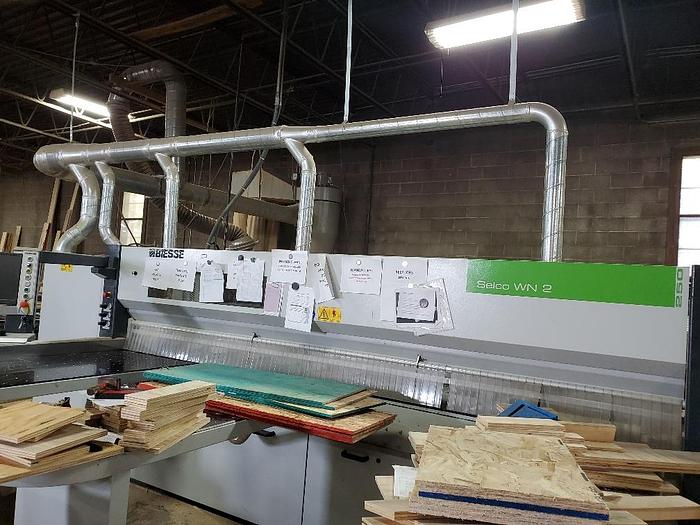 Used Selco 2021, Model WN 250 3800/3800 Horizontal Beam Panel Saw, 3 Phase, Available Immediately