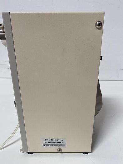 Used Shimadzu Corporation Syringe Unit .XL C20883300312 J5
