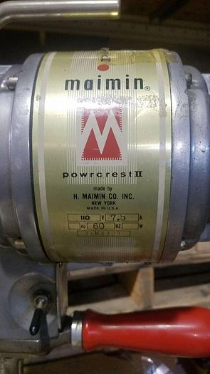 Used Maimin Powrcrest II Fabric Cutting Machine End Cutter Fabric Leather Scissors