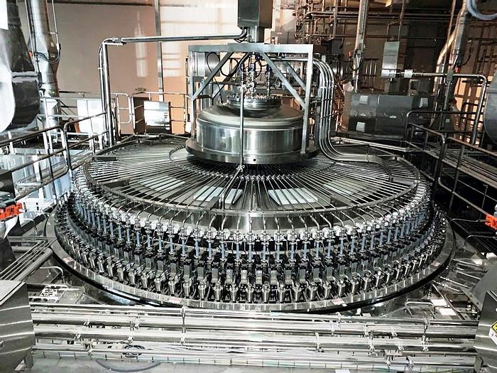 Unused Filler, Bottle, Rotary, 120-Valve, Mitsubishi, Aseptic #C743900