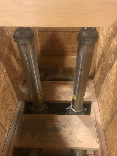 Used Kadant ErGo Bank of 4 Cannister Filters