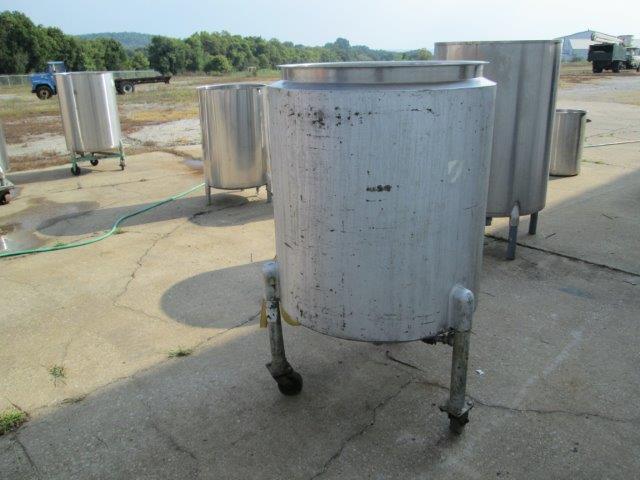 Used 100 GALLON VERTICAL PROCESSOR TANK