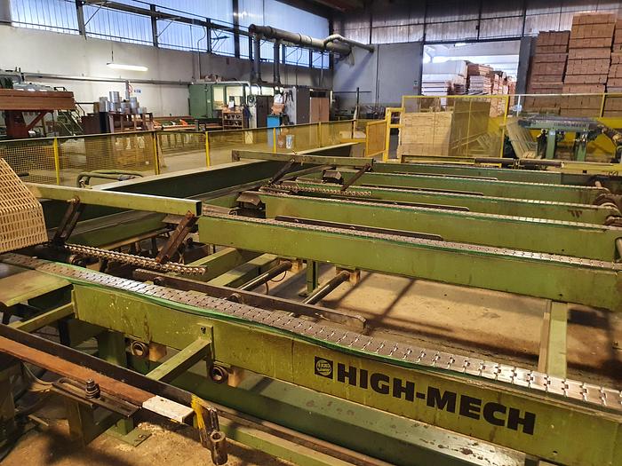 Used Weinig T&G production Linea produzione perline  Hydromat Super 30 B