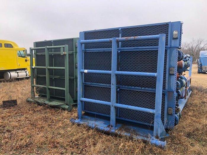 Used Two Air Boosters skid mounted