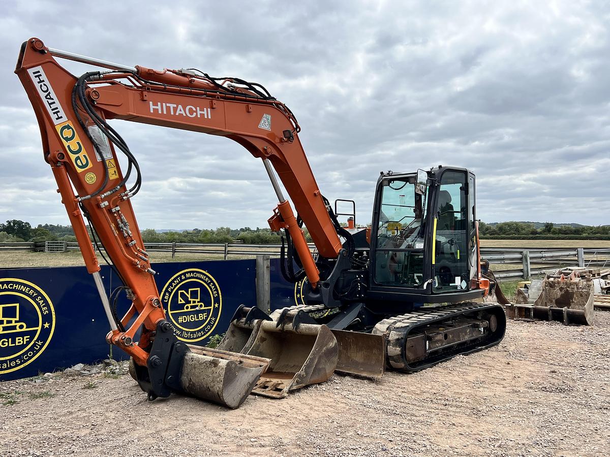 Used 2021 HITACHI ZX85USB-6