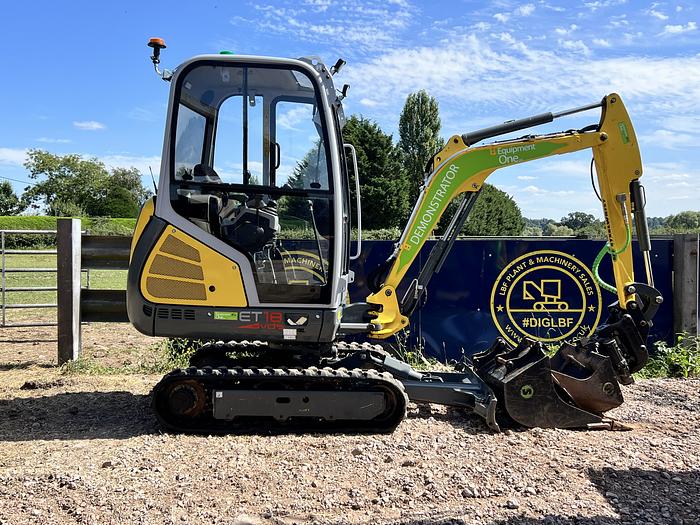 Used 2024 WACKER NEUSON ET18 VDS STEELWRIST