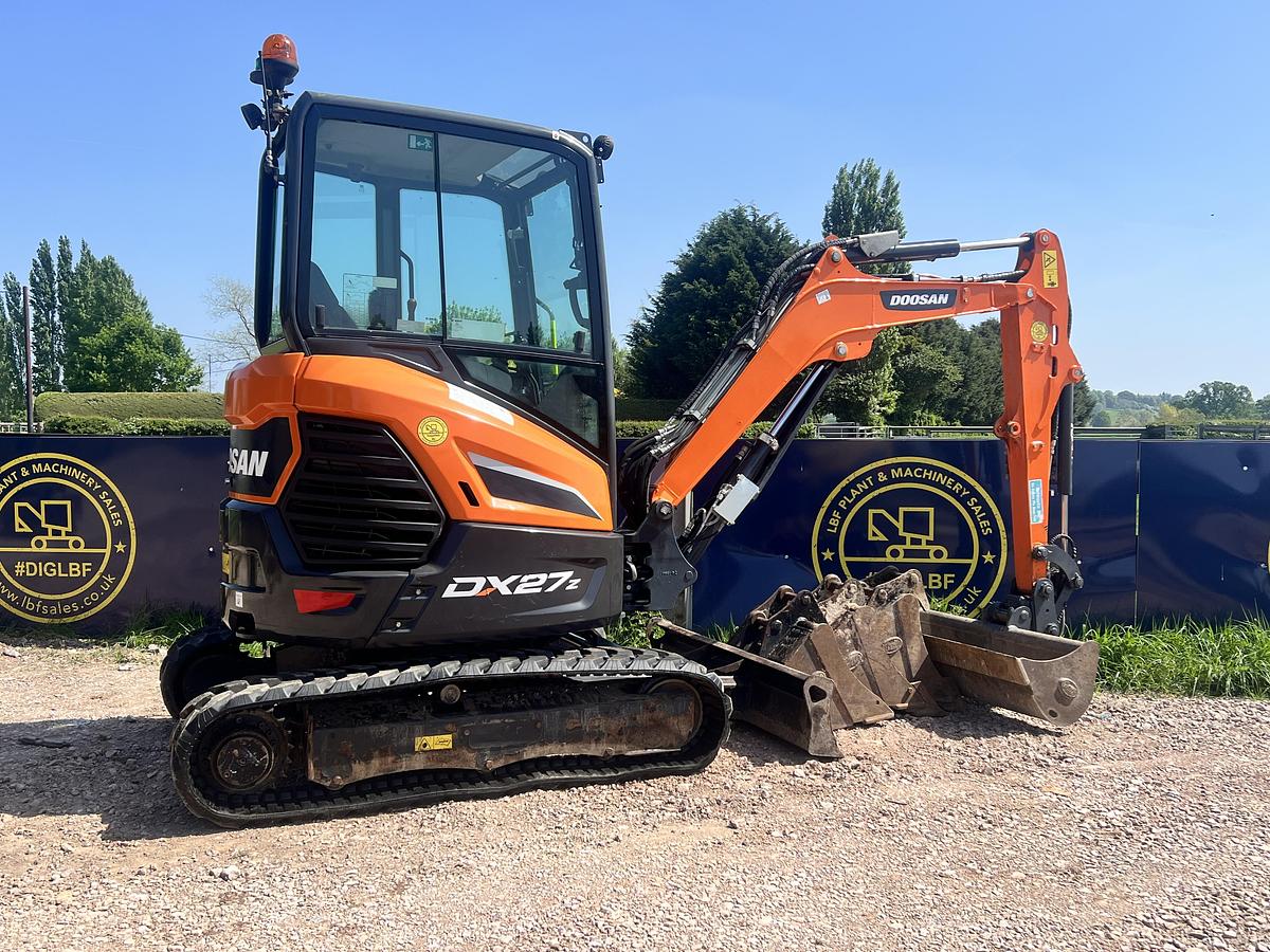 Used 2020 DOOSAN DX27Z
