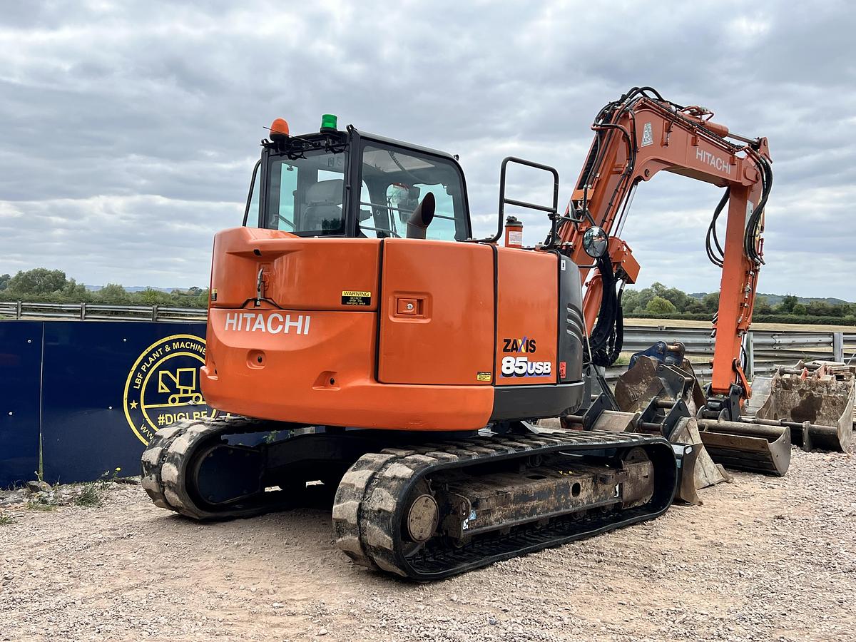 Used 2021 HITACHI ZX85USB-6