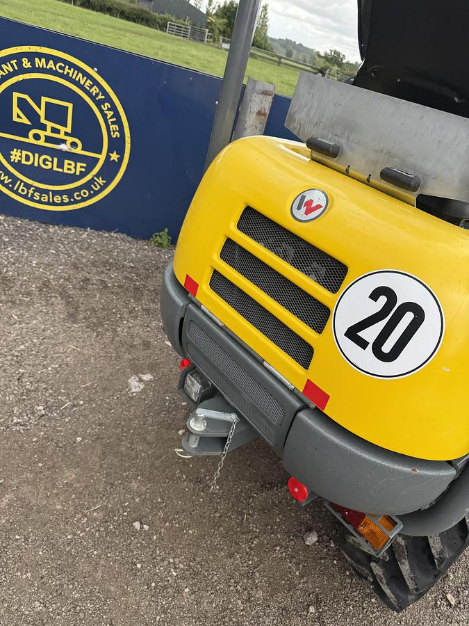Used 2023 WACKER NEUSON 1001 1 tonne high tip dumper