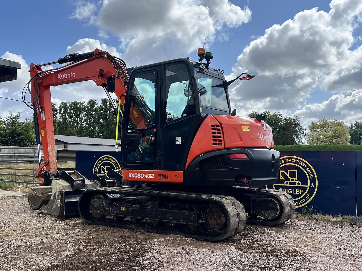 Used 2021 KUBOTA KX080-4