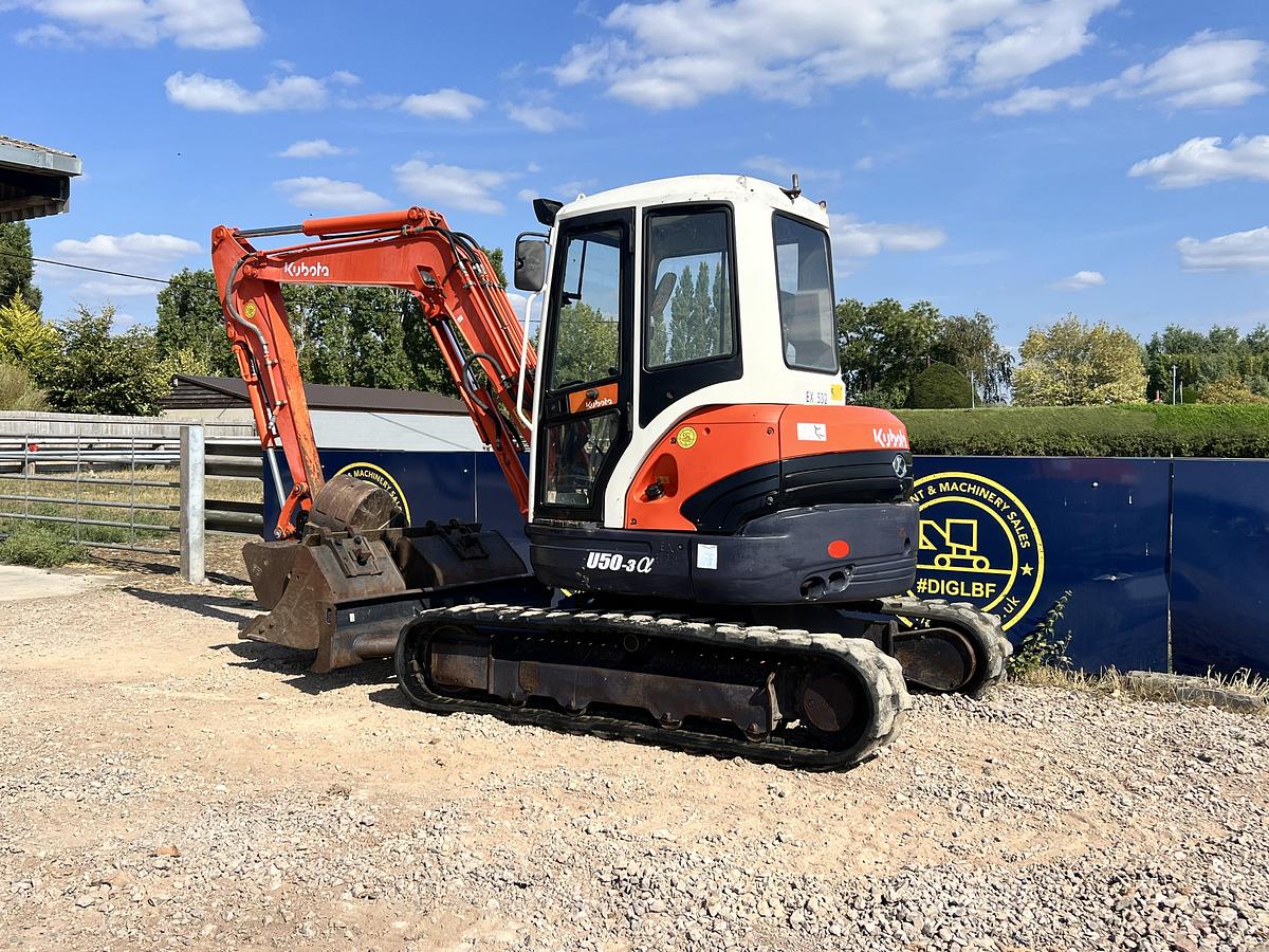 Used 2007 KUBOTA U50-3