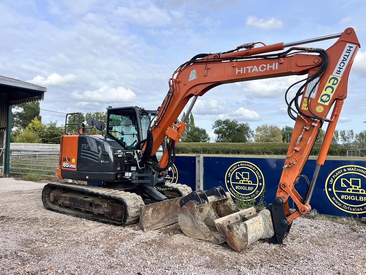 Used 2021 HITACHI ZX85USB-6