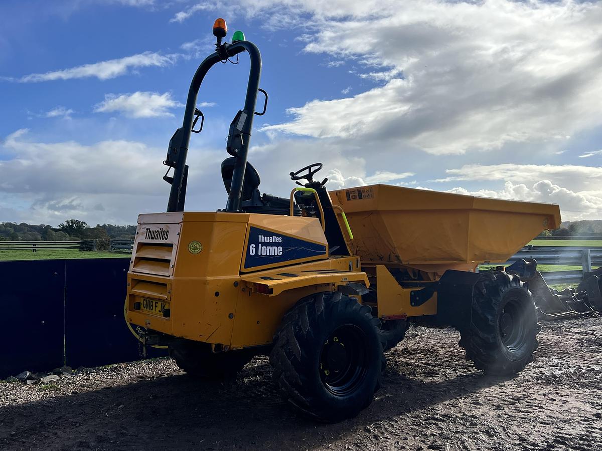 Used 2018 THWAITES 6 tonne dumper