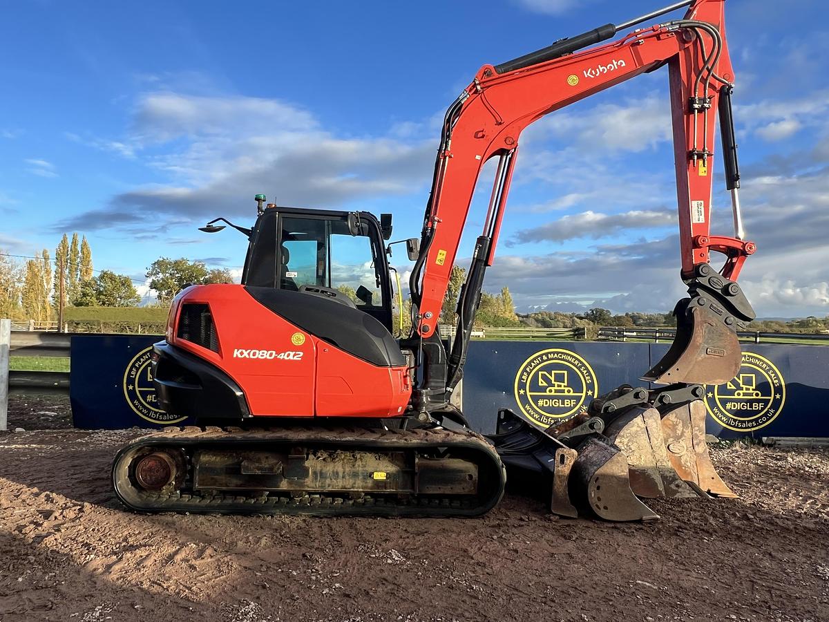 Used 2023 KUBOTA KX080-4a2