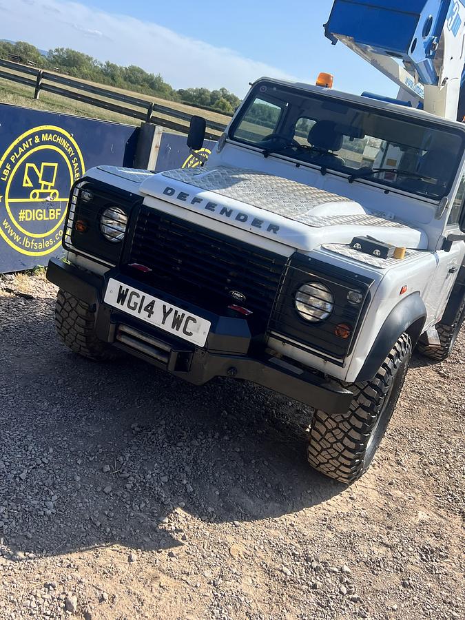 Used 2014 Land Rover Defender 110 cherry picker