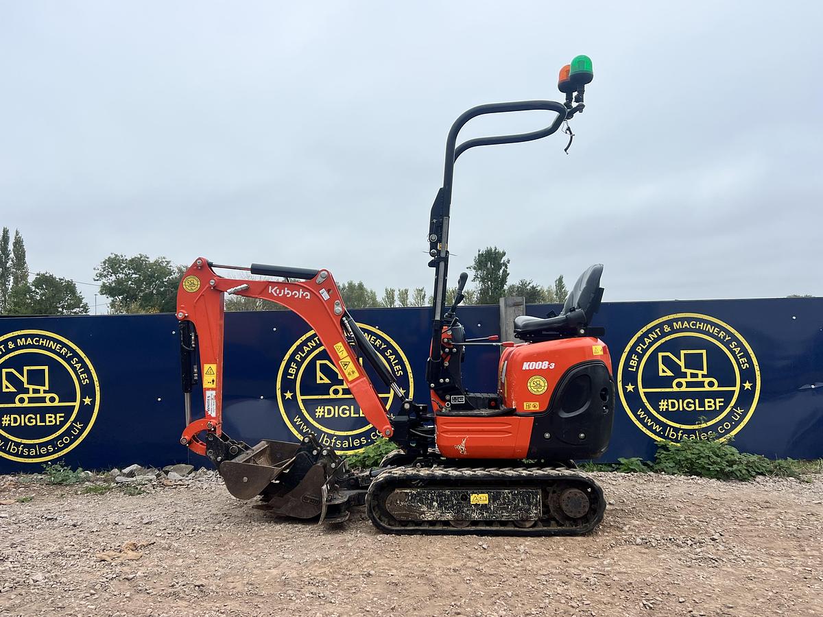 Used 2021 KUBOTA K008-3