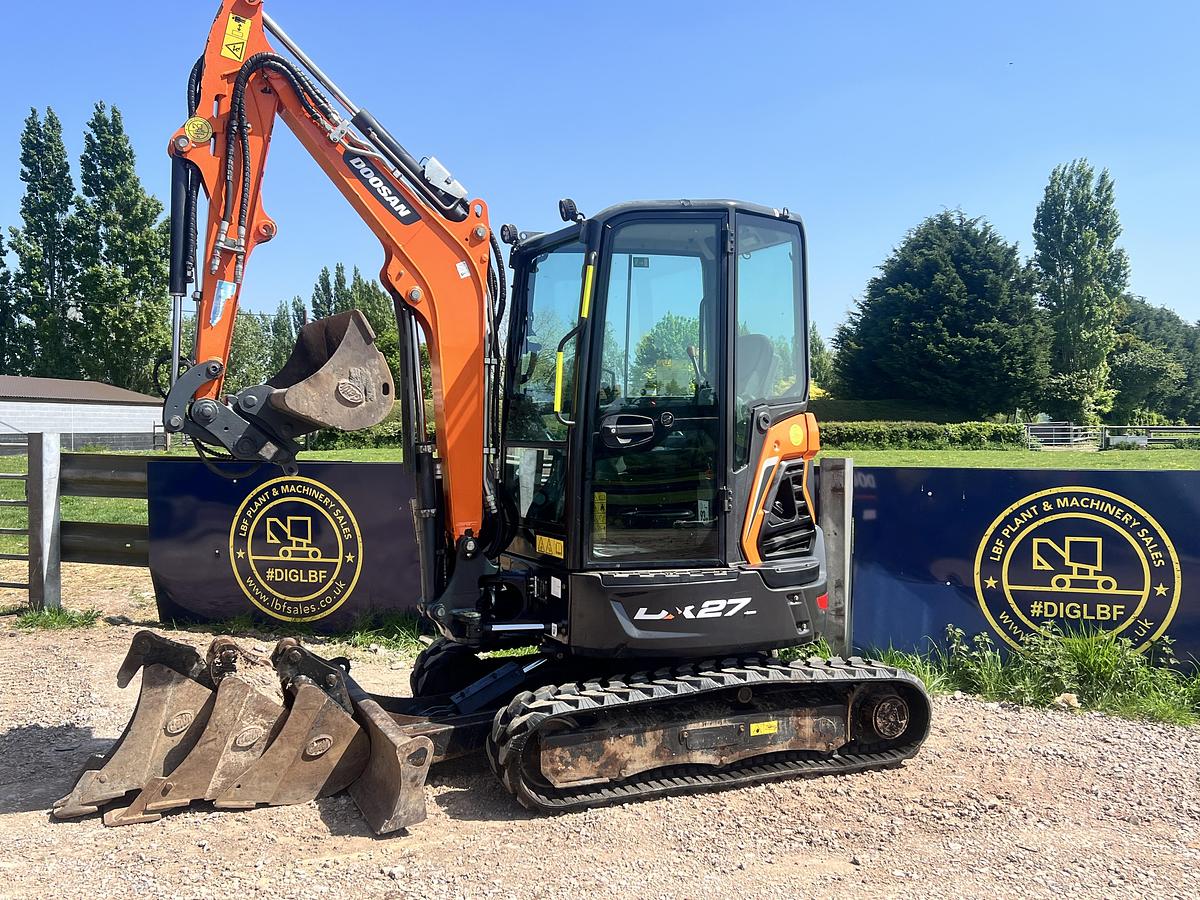 Used 2020 DOOSAN DX27Z