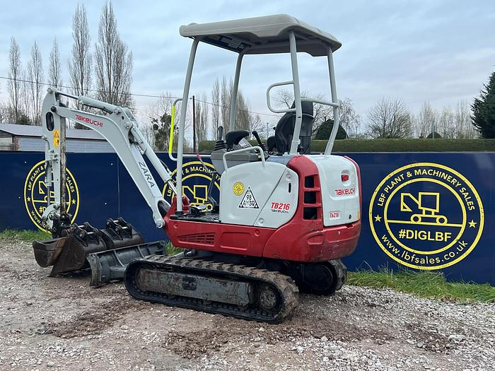 Used 2020 TAKEUCHI TB216