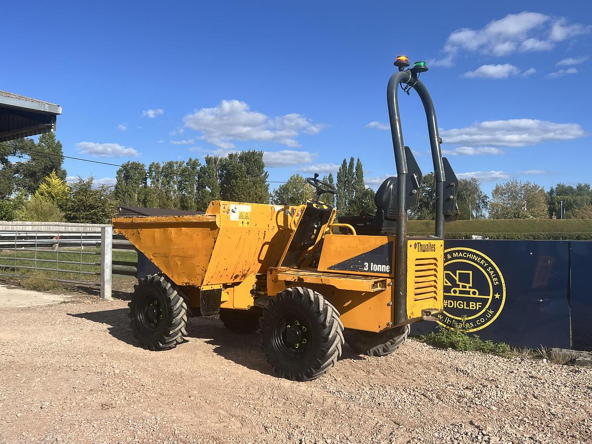 Used 2017 THWAITES 3 tonne dumper