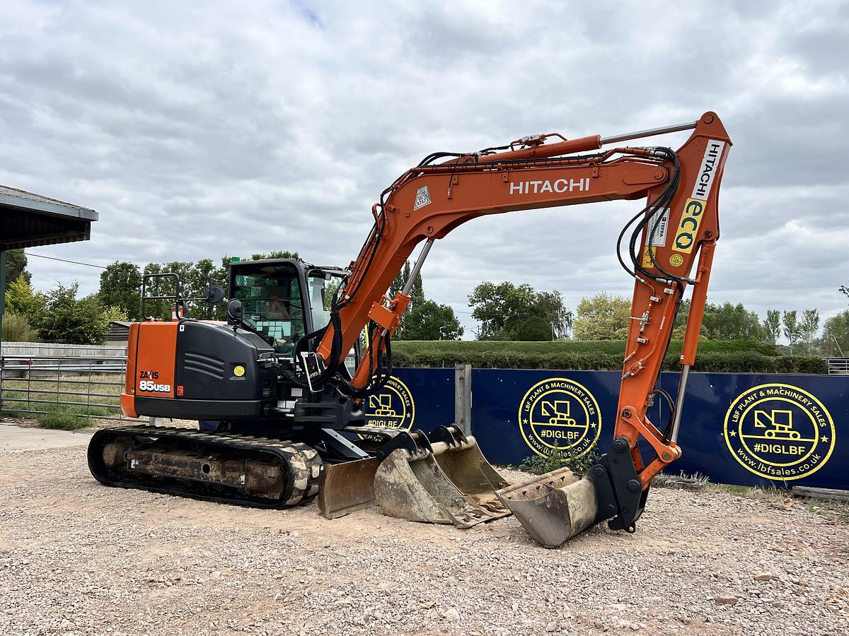 Used 2021 HITACHI ZX85USB-6