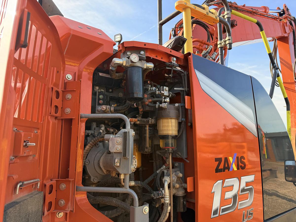 Used 2023 HITACHI ZAXIS ZX135USBL-7