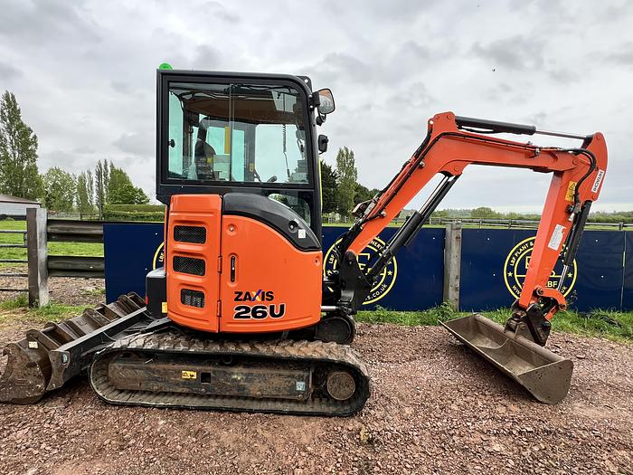 Used 2017 Hitachi ZX26U-5A