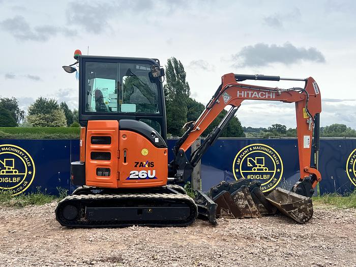 Used 2020 HITACHI ZX26U-6