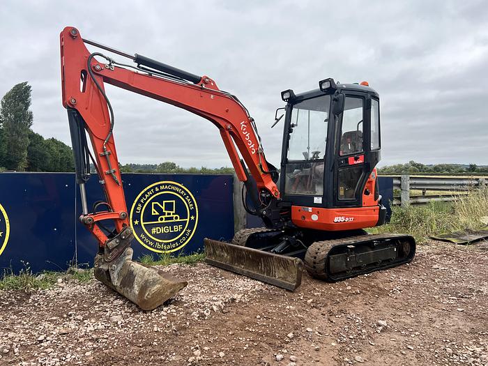 Used 2017 KUBOTA U35-3a