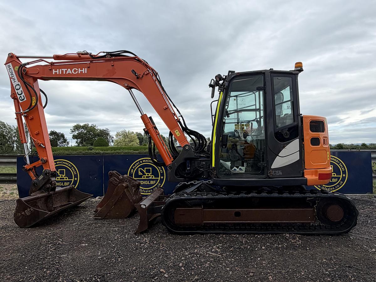 Used 2018 HITACHI ZX85USB-5