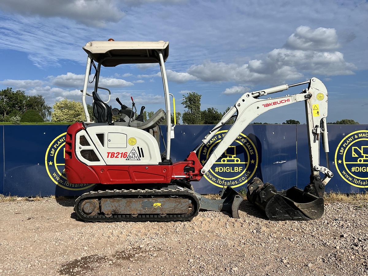 Used 2022 TAKEUCHI TB216