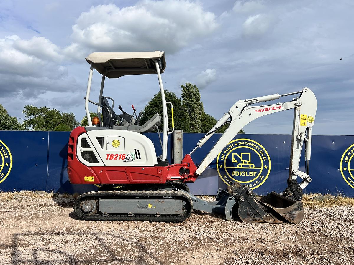 Used 2022 TAKEUCHI TB216