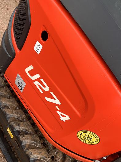 Used 2020 KUBOTA U27-4