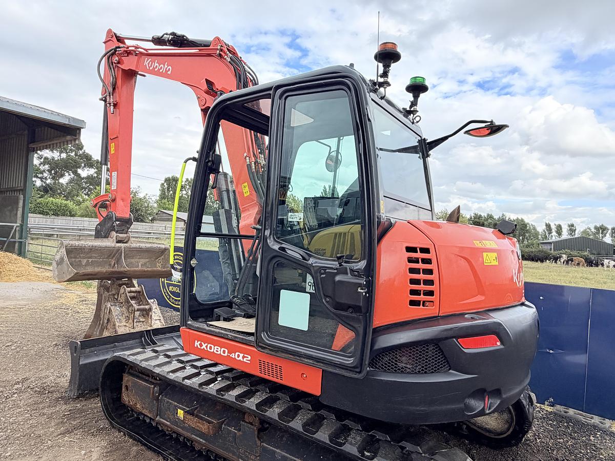 Used 2023 KUBOTA KX080-4a2