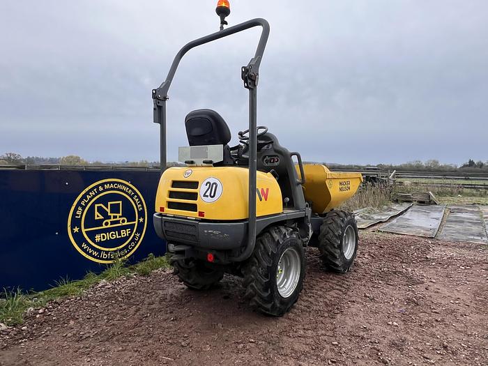 Used 2017 WACKER NEUSON 1001 1 tonne high tip dumper