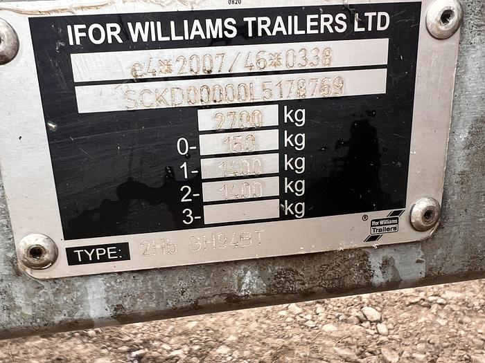 Used 2021 IFOR WILLIAMS GH94BT
