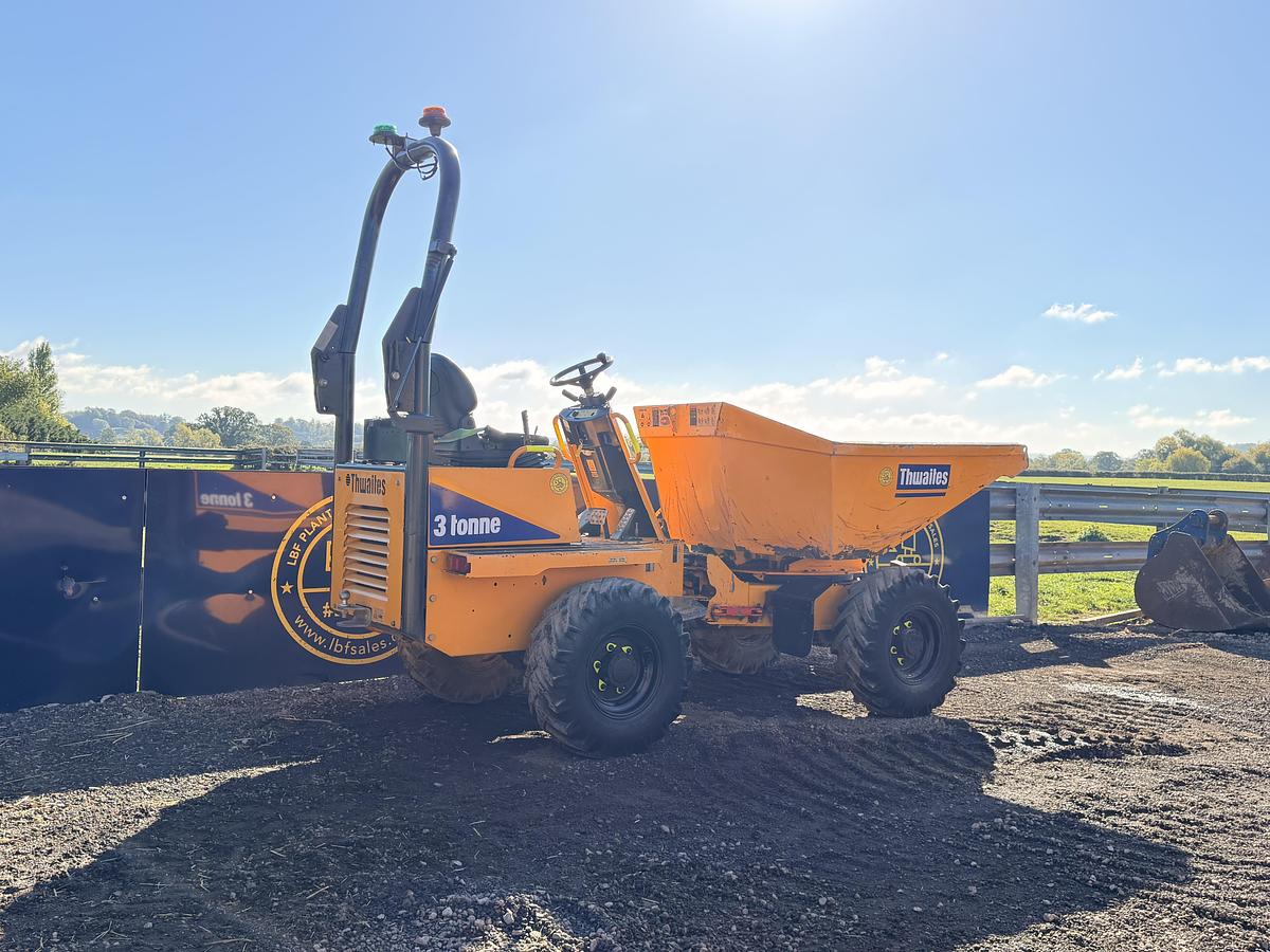 Used 2017 THWAITES 3 tonne dumper
