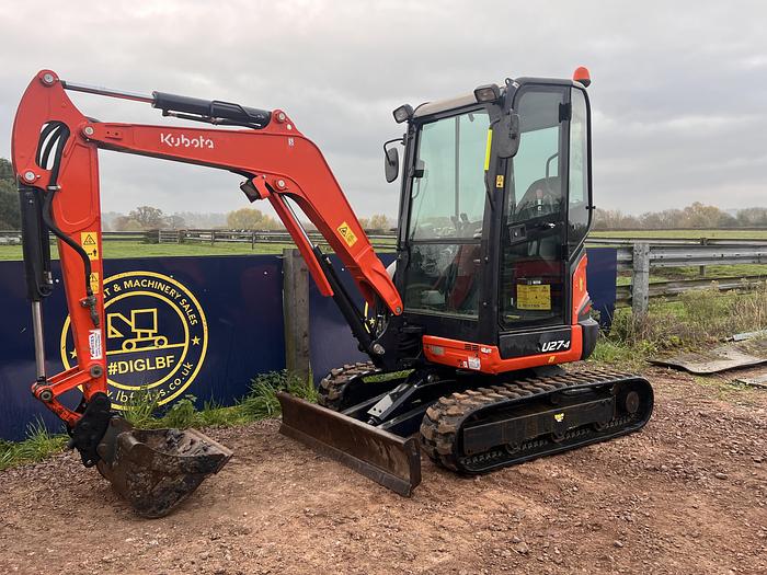 Used 2019 KUBOTA U27-4