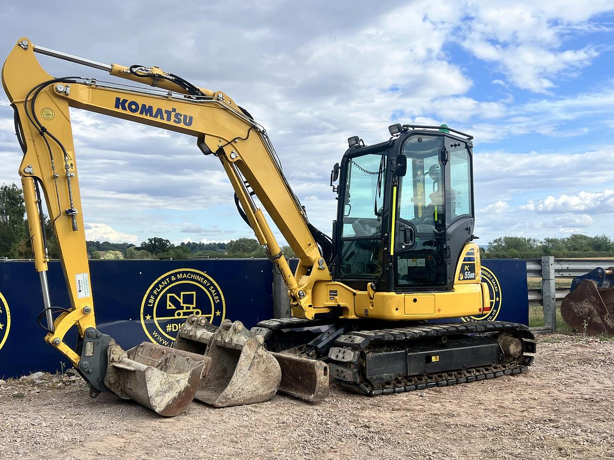 Used 2019 KOMATSU PC55 MR