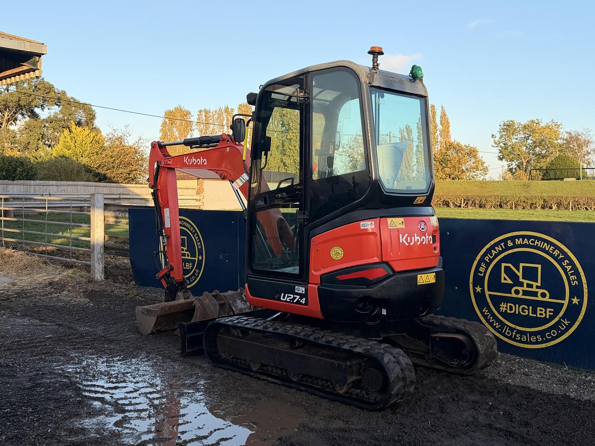 Used 2018 KUBOTA U27-4