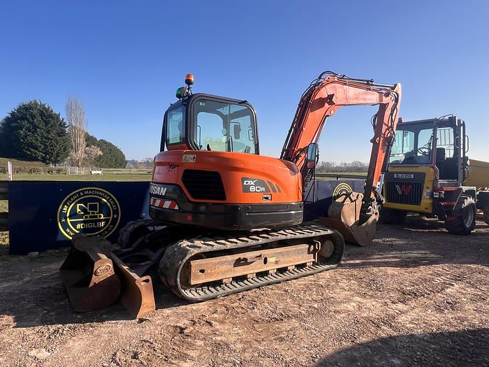 Used 2012 DOOSAN DX80