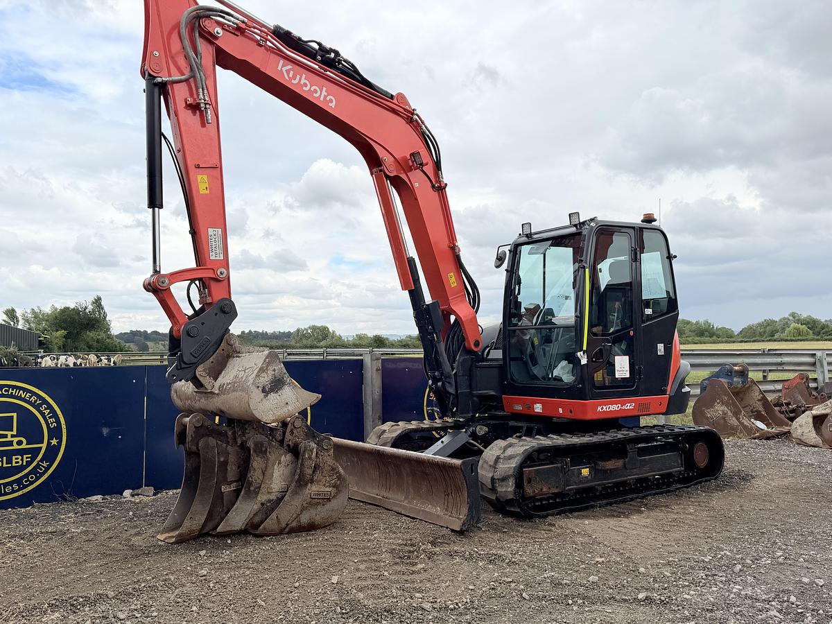 Used 2023 KUBOTA KX080-4a2